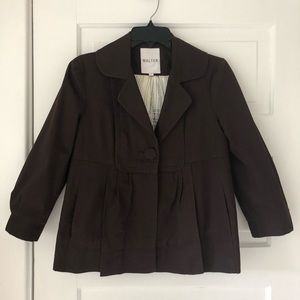 Walter brown lined jacket 2 pockets